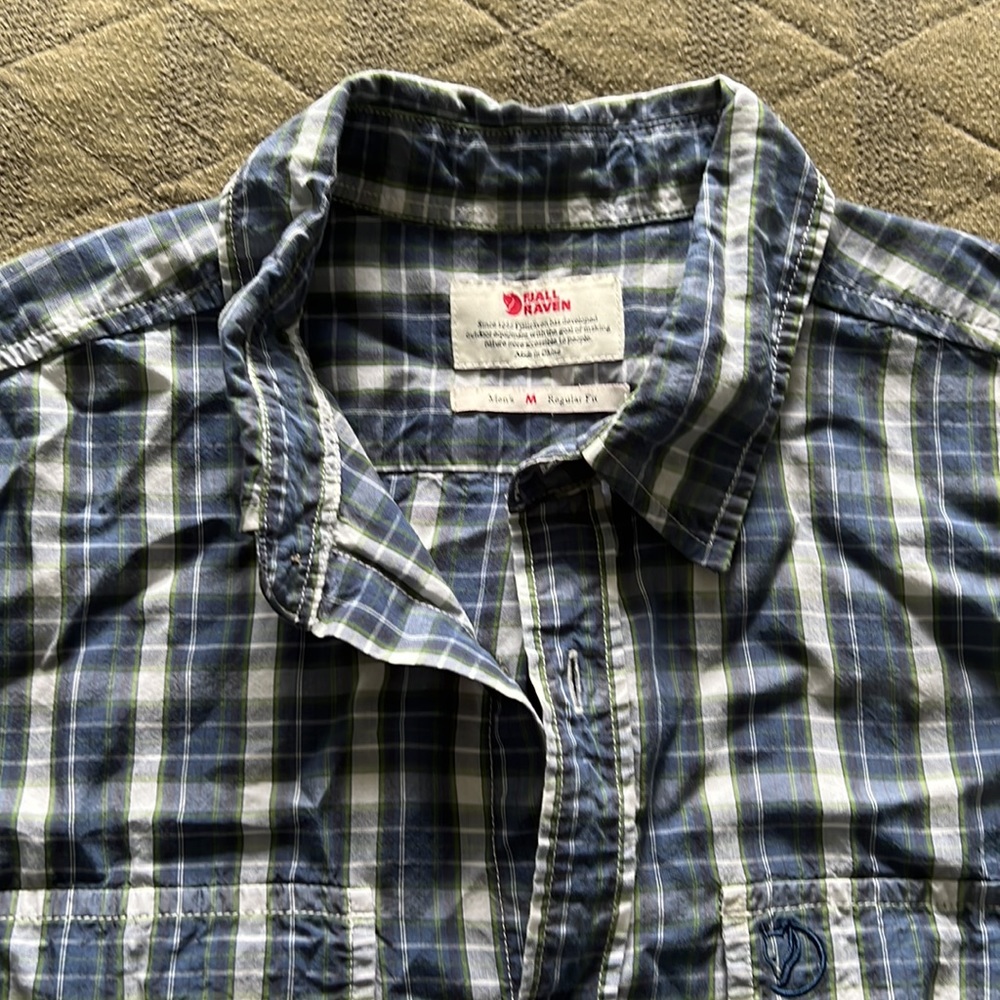 FjallRaven Plaid Button down